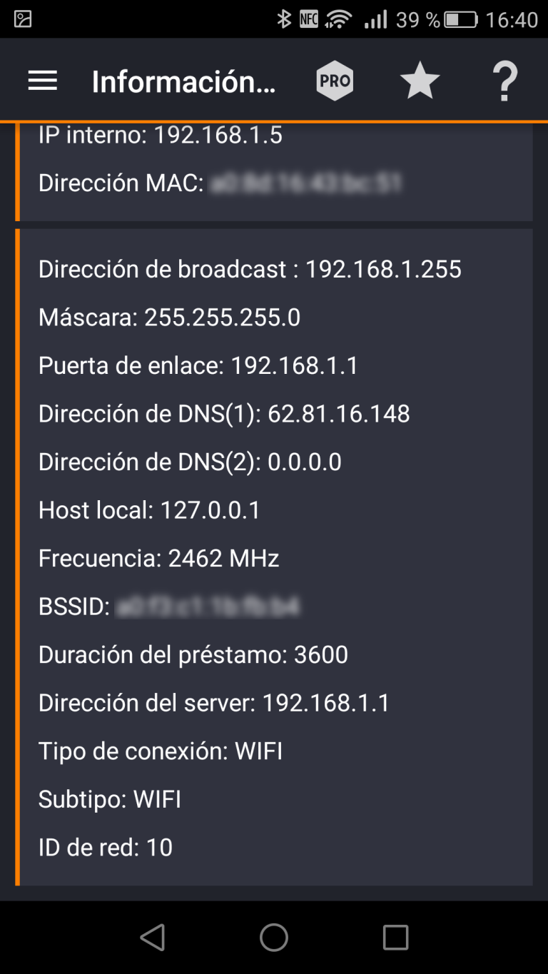 Cómo Saber Los Datos De Red Del Móvil Ip Puerta De Enlace Y Dns 7194