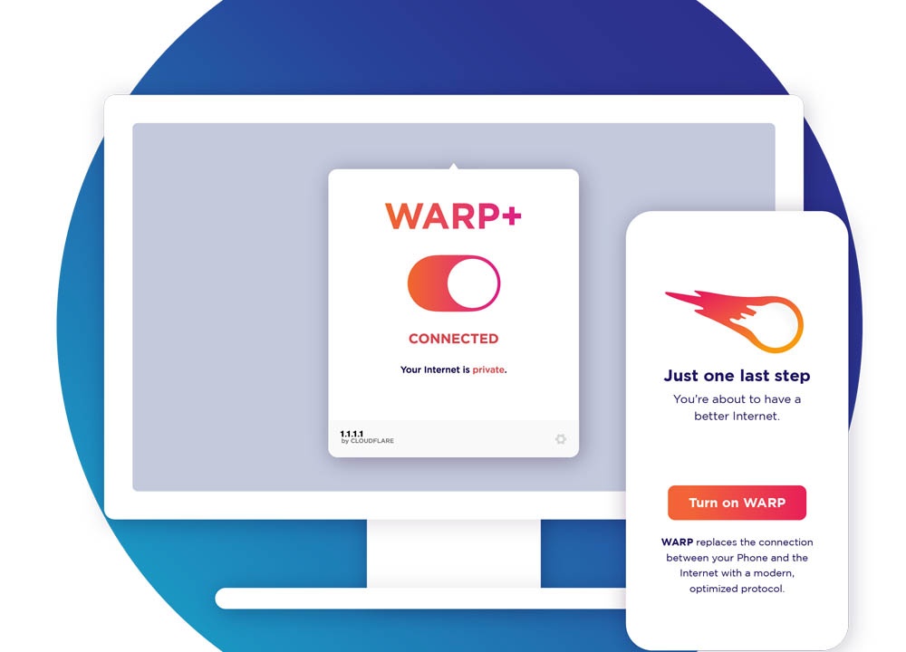 VPN gratis WARP de Cloudflare